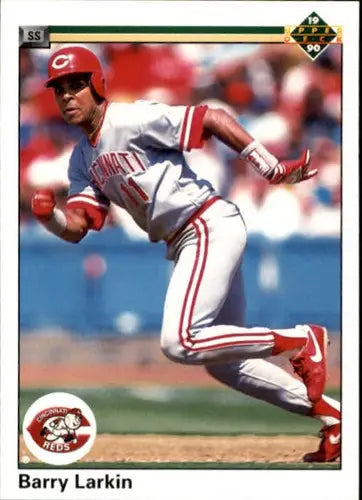 1990 Upper Deck #167 Barry Larkin NM-MT Reds - Baseball Card Single
