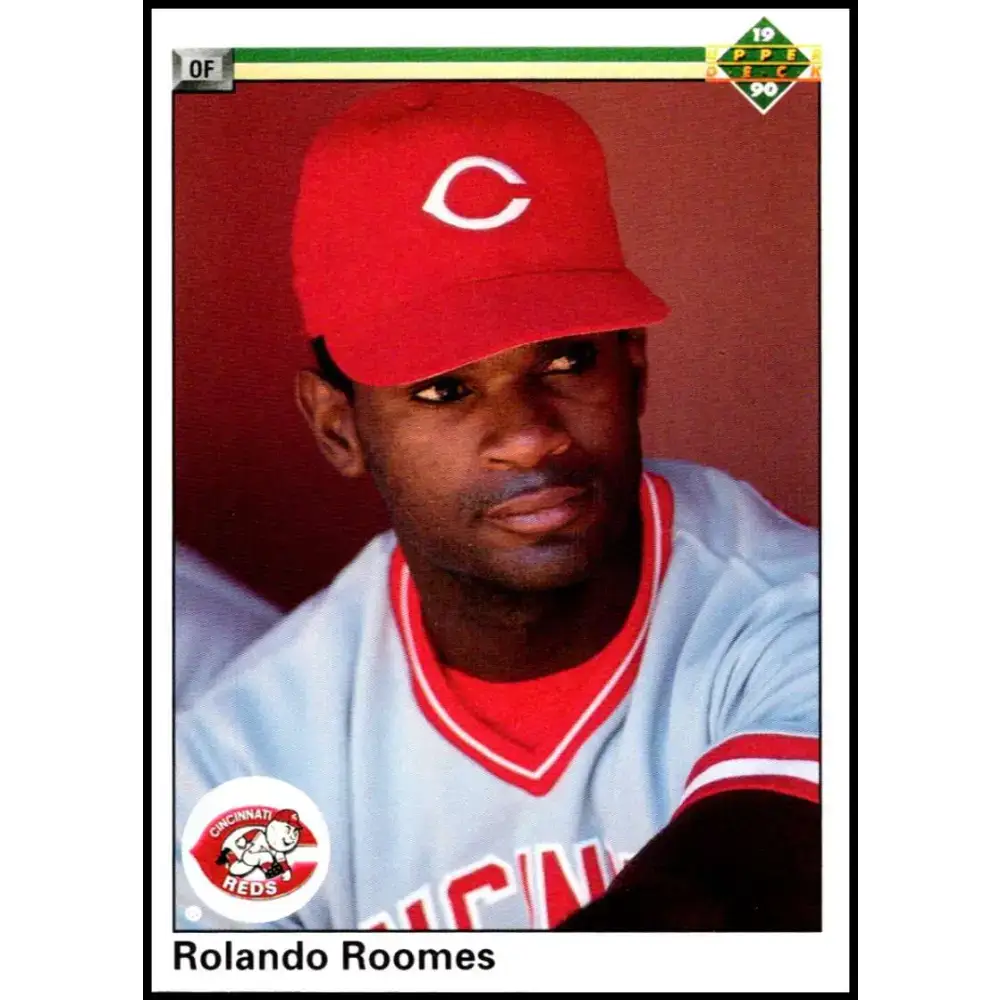 1990 Upper Deck #170 Rolando Roomes NM-MT Cincinnati Reds Baseball Card - Baseball Card Single