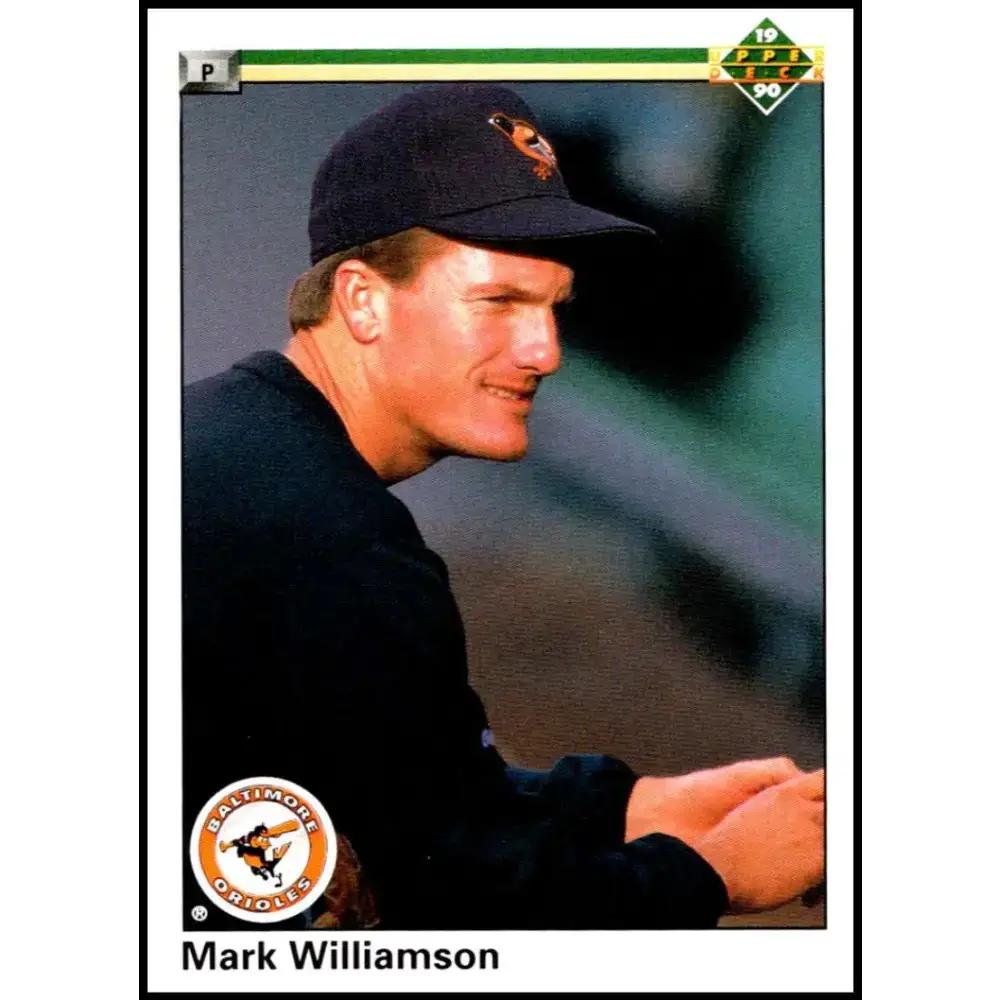 1990 Upper Deck #173 Mark Williamson NM-MT Baltimore Orioles Baseball Card - Baseball Card Single