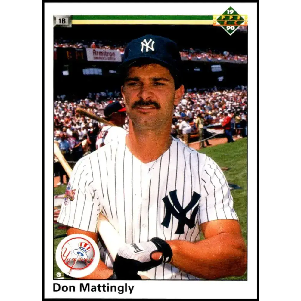 1990 Upper Deck #191 Don Mattingly NM-MT New York Yankees Baseball Card - Baseball Card Single