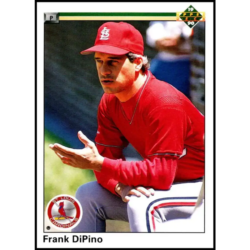 1990 Upper Deck #202 Frank DiPino NM-MT St. Louis Cardinals Baseball Card - Baseball Card Single