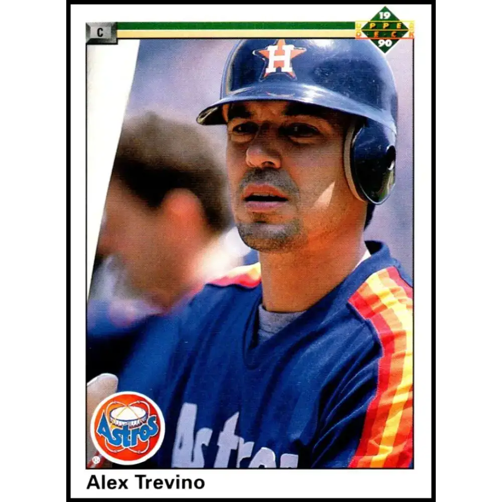 1990 Upper Deck #205 Alex Trevino NM-MT Houston Astros Baseball Card - Baseball Card Single