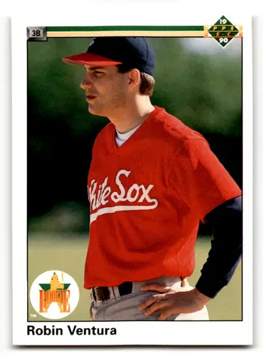 Original gloss Upper Deck Robin Ventura baseball card 1990 Upper Deck #21 UER ID 64245