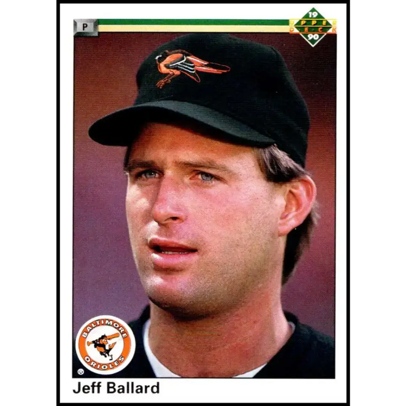 1990 Upper Deck #259 Jeff Ballard NM-MT Baltimore Orioles Baseball Card - Baseball Card Single