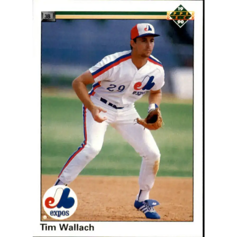 1990 Upper Deck #273 Tim Wallach NM-MT Montreal Expos Baseball Card - Baseball Card Single
