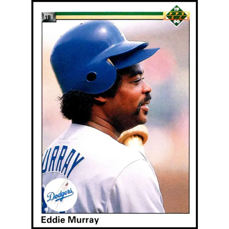 1990 Upper Deck #277 Eddie Murray NM-MT Los Angeles Dodgers Baseball Card - Baseball Card Single