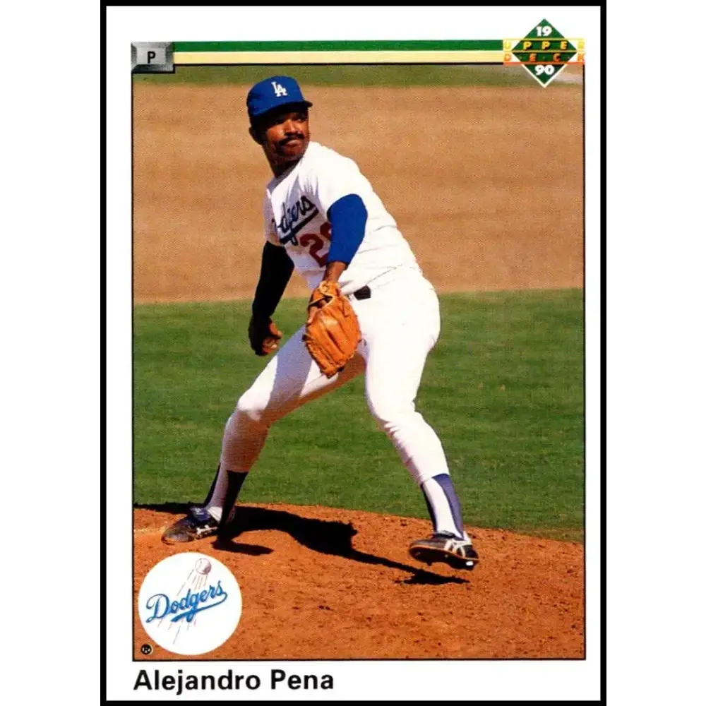 1990 Upper Deck #279 Alejandro Pena NM-MT Los Angeles Dodgers Baseball Card - Baseball Card Single