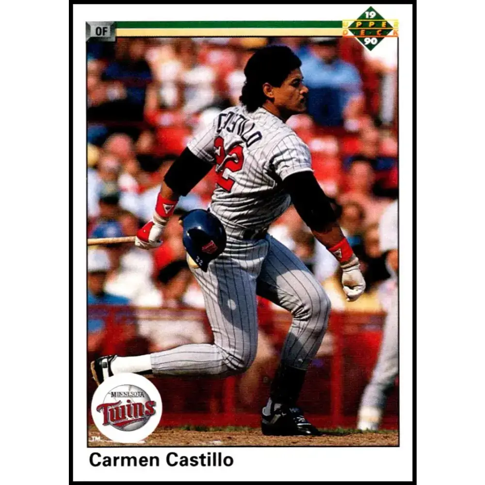 1990 Upper Deck #281 Carmen Castillo NM-MT Minnesota Twins Baseball Card - Baseball Card Single