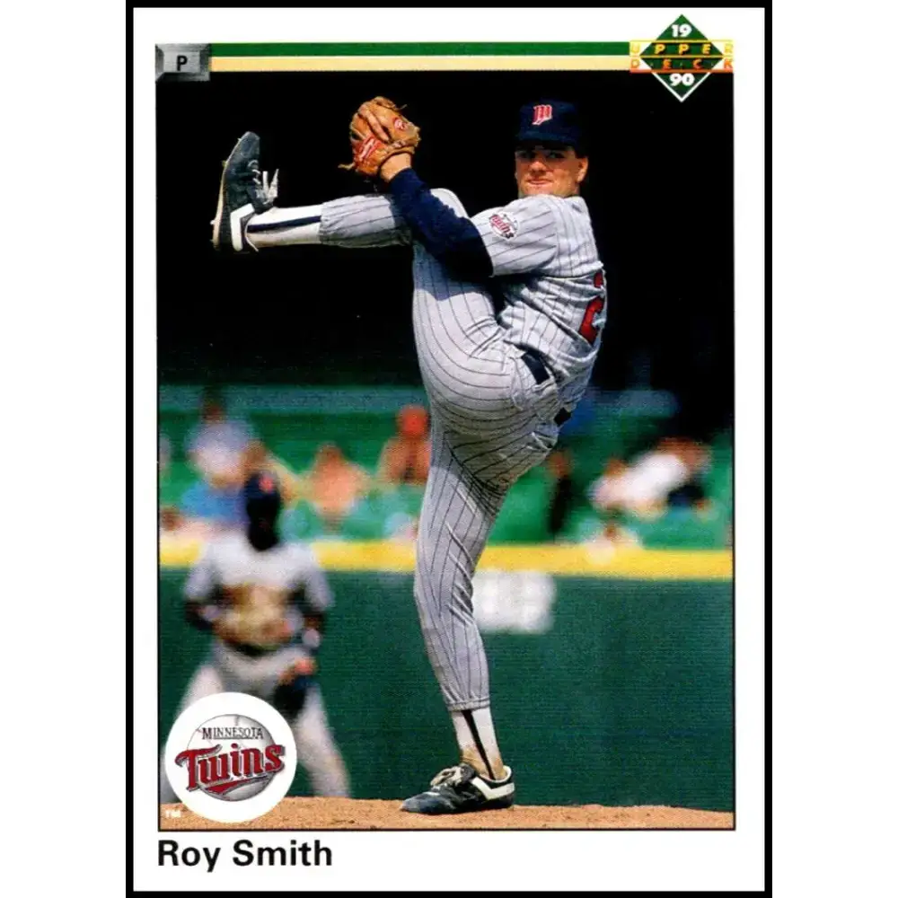 1990 Upper Deck #284 Roy Smith NM-MT Minnesota Twins Baseball Card - Baseball Card Single