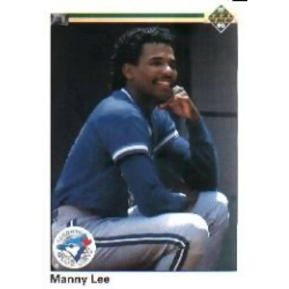 1990 Upper Deck #285 Manuel Lee NM-MT Toronto Blue Jays Baseball Card - Baseball Card Single
