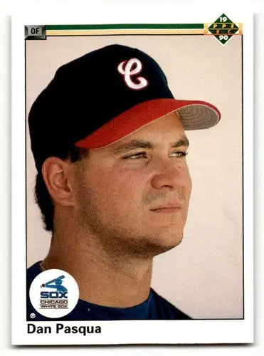 1990 Upper Deck #286 Dan Pasqua Chicago White Sox Baseball Cards EX/ ID:60874 - Baseball Card Single