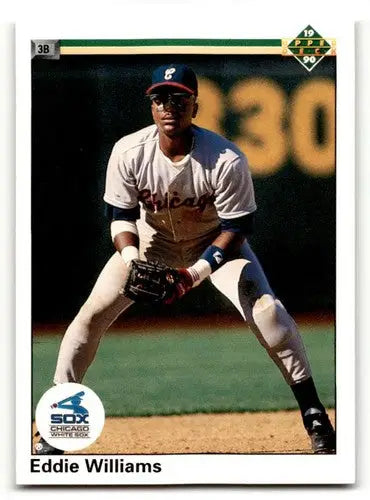 1990 Upper Deck #289 Eddie Williams Chicago White Sox Baseball Cards ID:59139 - Baseball Card Single