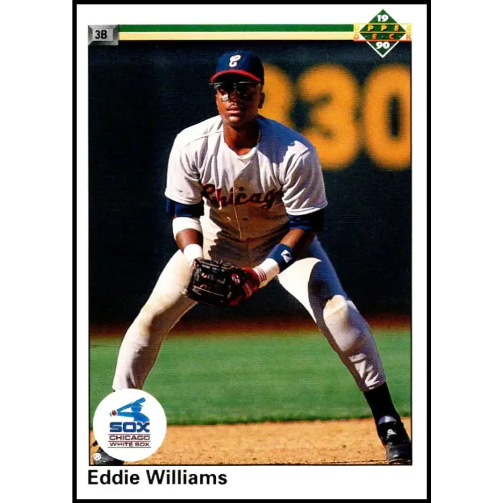 1990 Upper Deck #289 Eddie Williams NM-MT Chicago White Sox Baseball Card - Baseball Card Single
