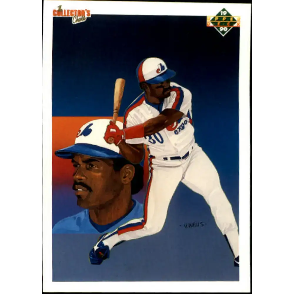 1990 Upper Deck #29 Tim Raines TC UER NM-MT Montreal Expos Baseball Card - Baseball Card Single