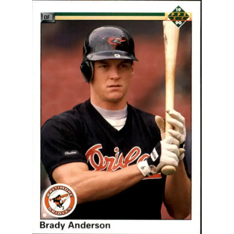 1990 Upper Deck #290 Brady Anderson NM-MT Baltimore Orioles Baseball Card - Baseball Card Single
