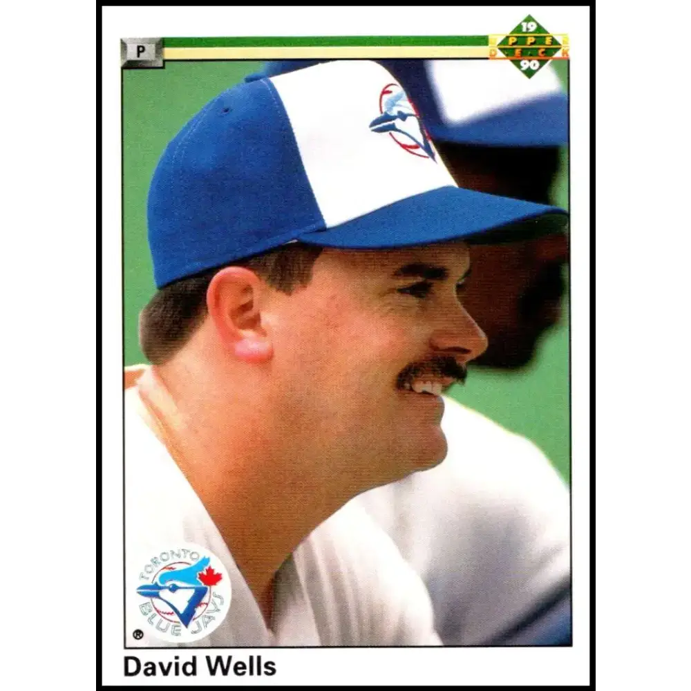 1990 Upper Deck #30 David Wells NM-MT Toronto Blue Jays Baseball Card - Baseball Card Single