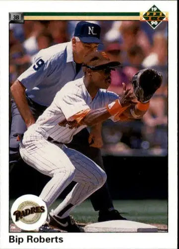 1990 Upper Deck #303 Bip Roberts NM-MT Padres - Baseball Card Single