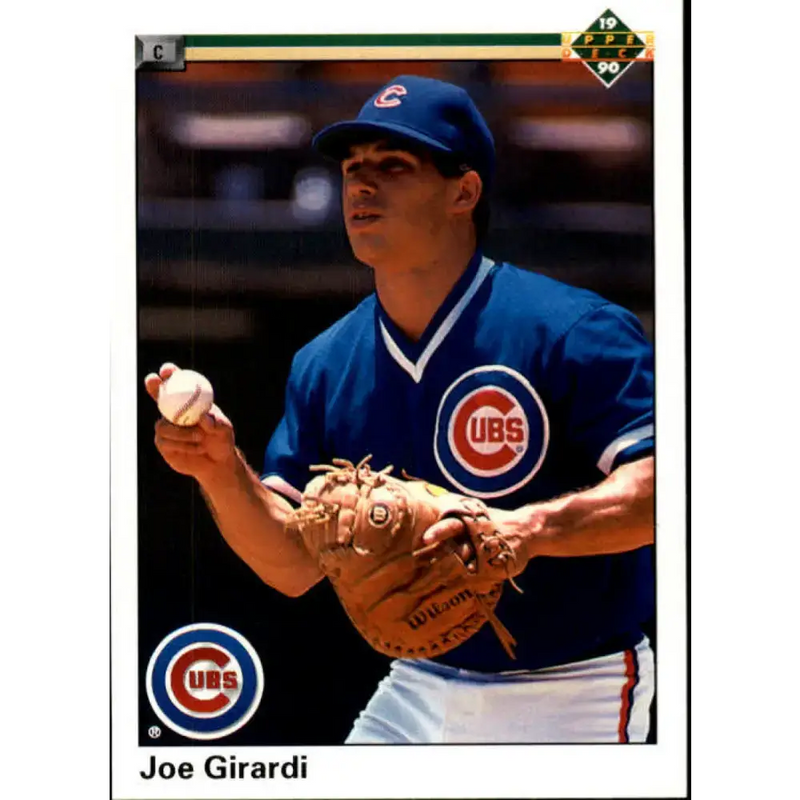 1990 Upper Deck #304 Joe Girardi NM-MT Chicago Cubs Baseball Card - Baseball Card Single