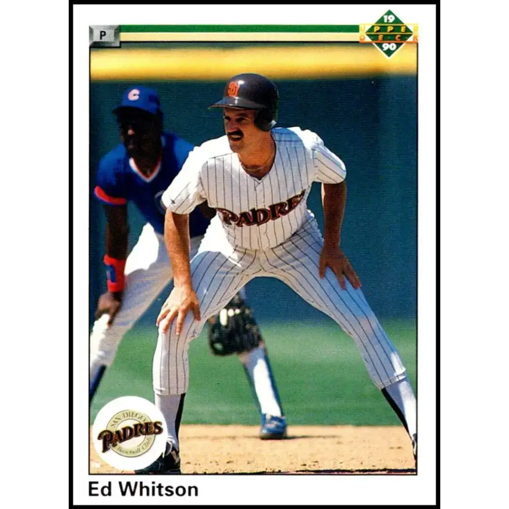 1990 Upper Deck #308 Ed Whitson NM-MT San Diego Padres Baseball Card - Baseball Card Single