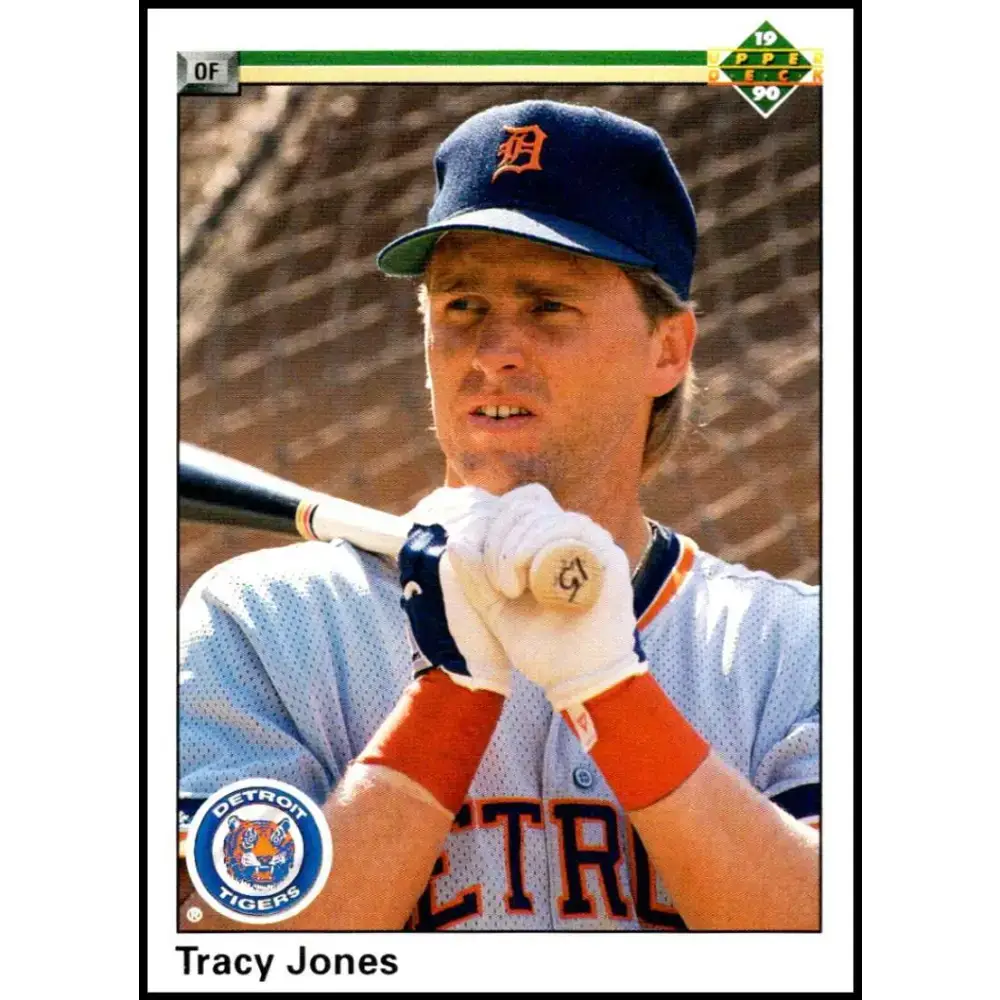 1990 Upper Deck #309 Tracy Jones NM-MT Detroit Tigers Baseball Card - Baseball Card Single