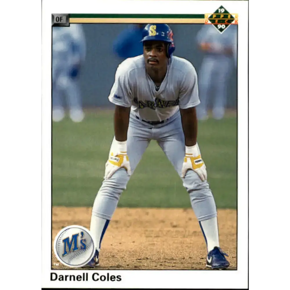 1990 Upper Deck #311 Darnell Coles NM-MT Seattle Mariners Baseball Card - Baseball Card Single