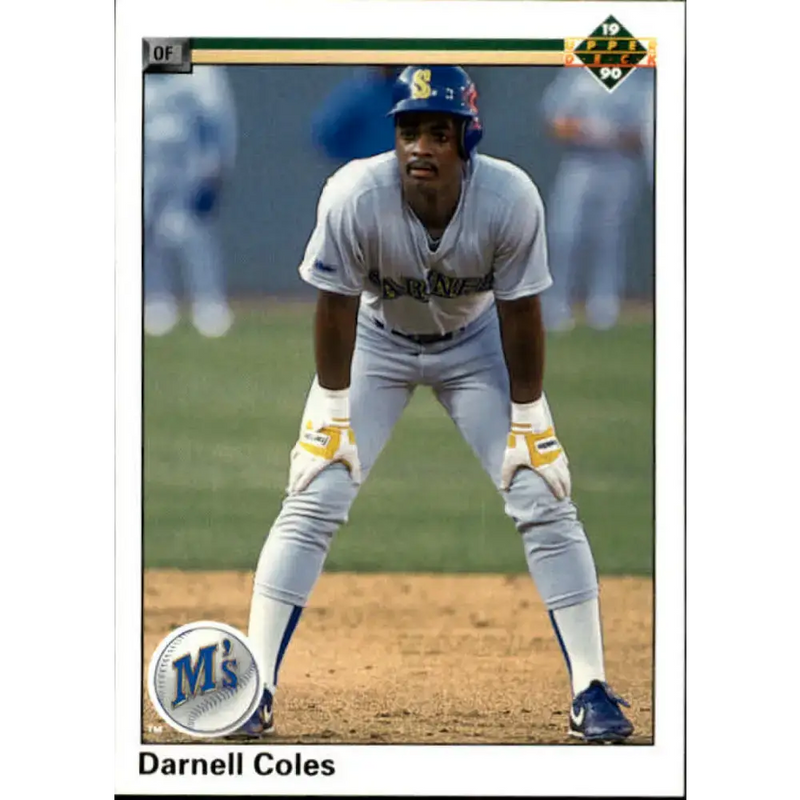 1990 Upper Deck #311 Darnell Coles NM-MT Seattle Mariners Baseball Card - Baseball Card Single
