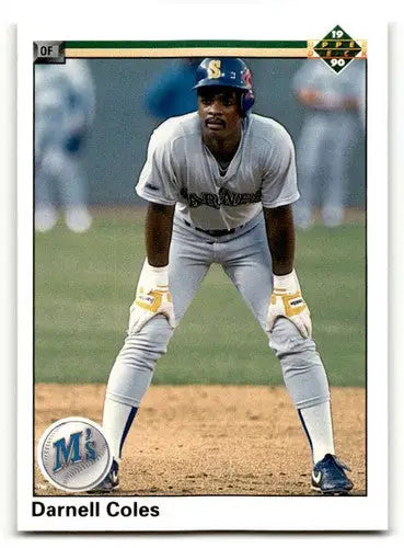 1990 Upper Deck #311 Darnell Coles Seattle Mariners Baseball Cards E ID:54202 - Baseball Card Single
