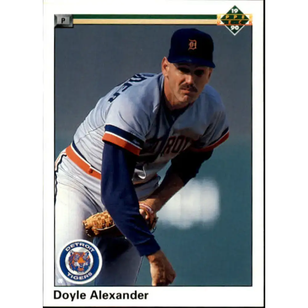 1990 Upper Deck #330 Doyle Alexander NM-MT Detroit Tigers Baseball Card - Baseball Card Single