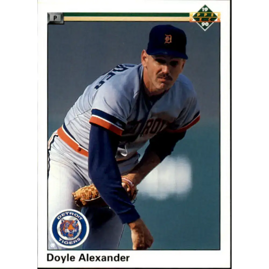 1990 Upper Deck #330 Doyle Alexander NM-MT Detroit Tigers Baseball Card - Baseball Card Single