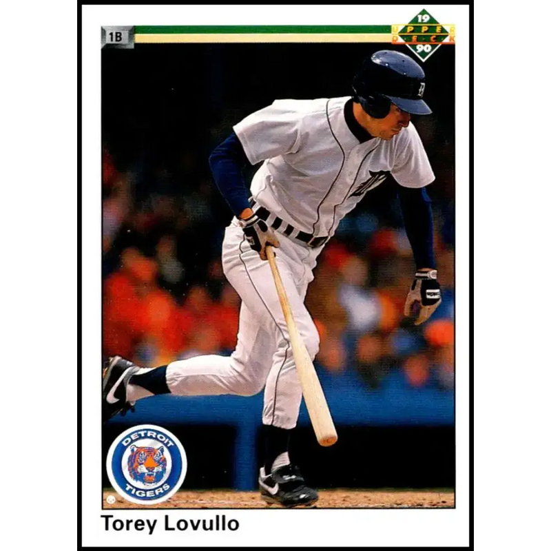1990 Upper Deck #332 Torey Lovullo NM-MT Detroit Tigers Baseball Card - Baseball Card Single