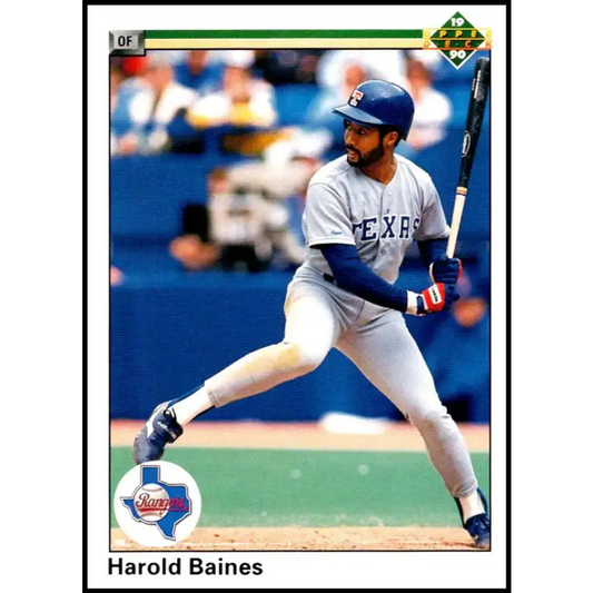 1990 Upper Deck #353 Harold Baines NM-MT Texas Rangers Baseball Card - Baseball Card Single