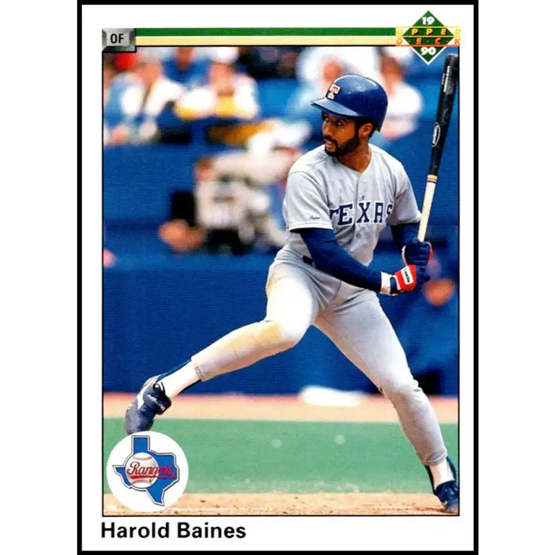 1990 Upper Deck #353 Harold Baines NM-MT Texas Rangers Baseball Card - Baseball Card Single