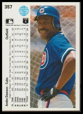 1990 Upper Deck #357 Andre Dawson