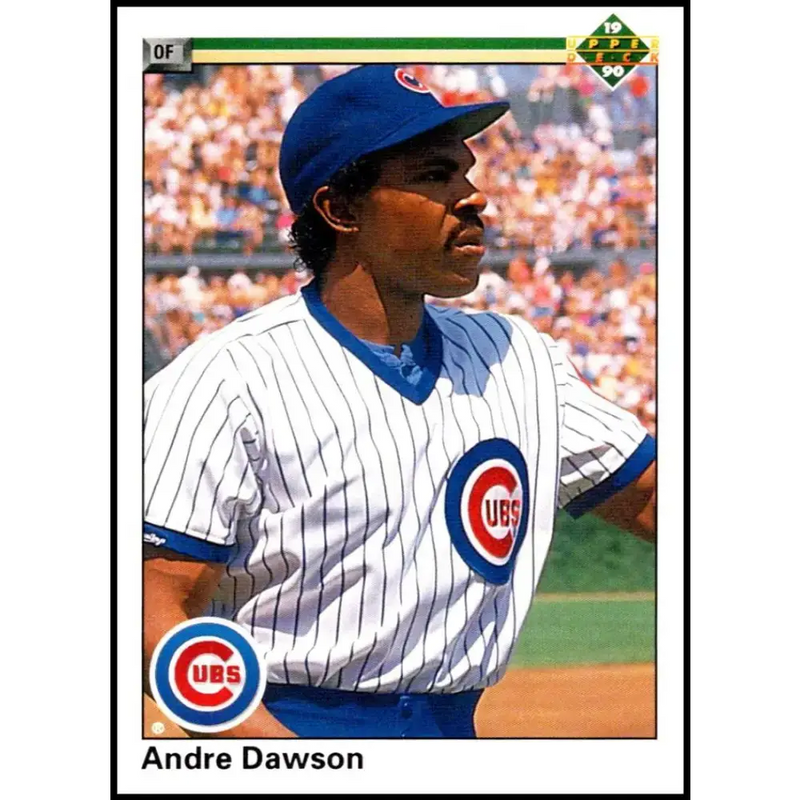 1990 Upper Deck #357 Andre Dawson NM-MT Chicago Cubs Baseball Card - Baseball Card Single