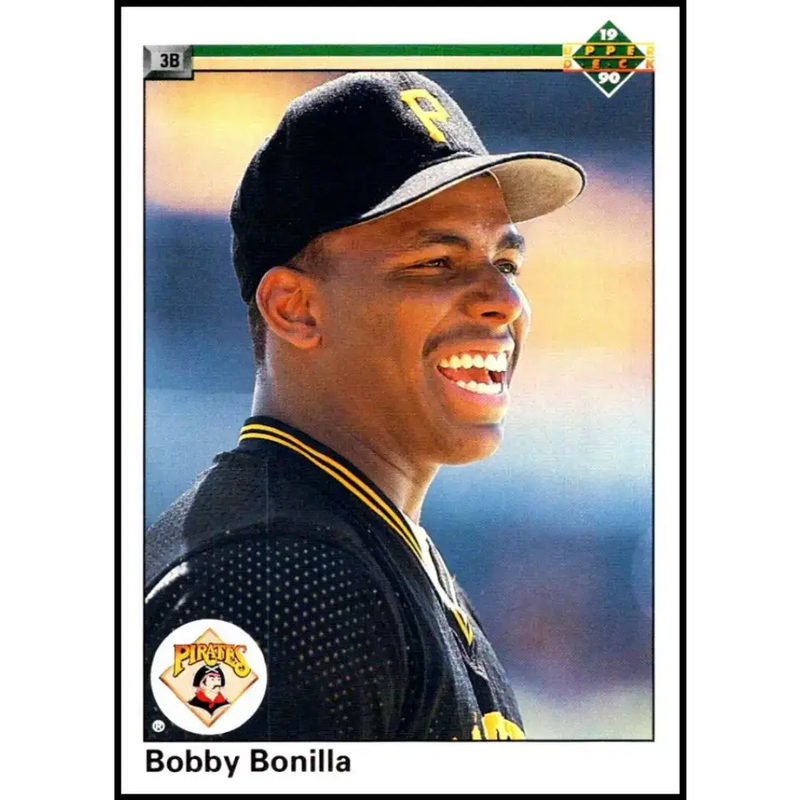 1990 Upper Deck #366 Bobby Bonilla UER NM-MT Pittsburgh Pirates Baseball Card - Baseball Card Single