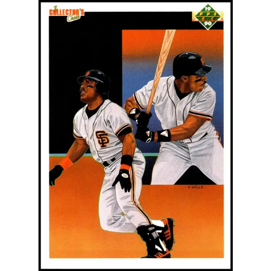1990 Upper Deck #40 Kevin Mitchell TC NM-MT San Francisco Giants Baseball Card - Baseball Card Single