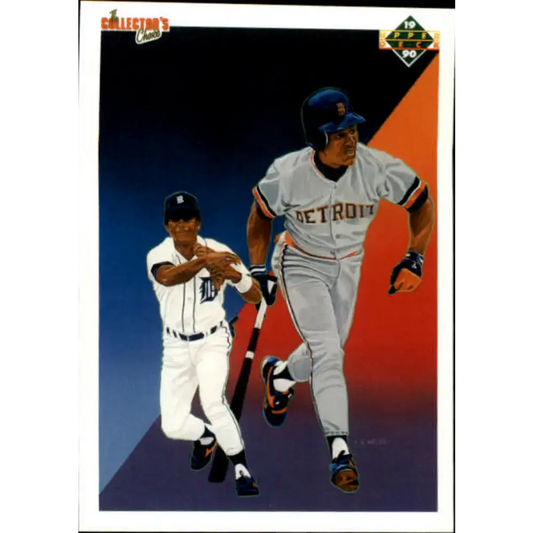 1990 Upper Deck #41 Lou Whitaker TC NM-MT Detroit Tigers Baseball Card - Baseball Card Single