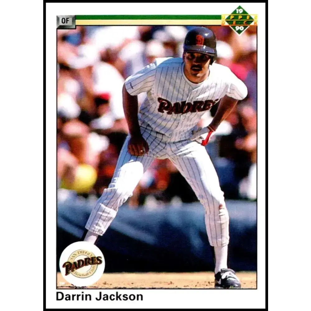1990 Upper Deck #414 Darrin Jackson NM-MT San Diego Padres Baseball Card - Baseball Card Single