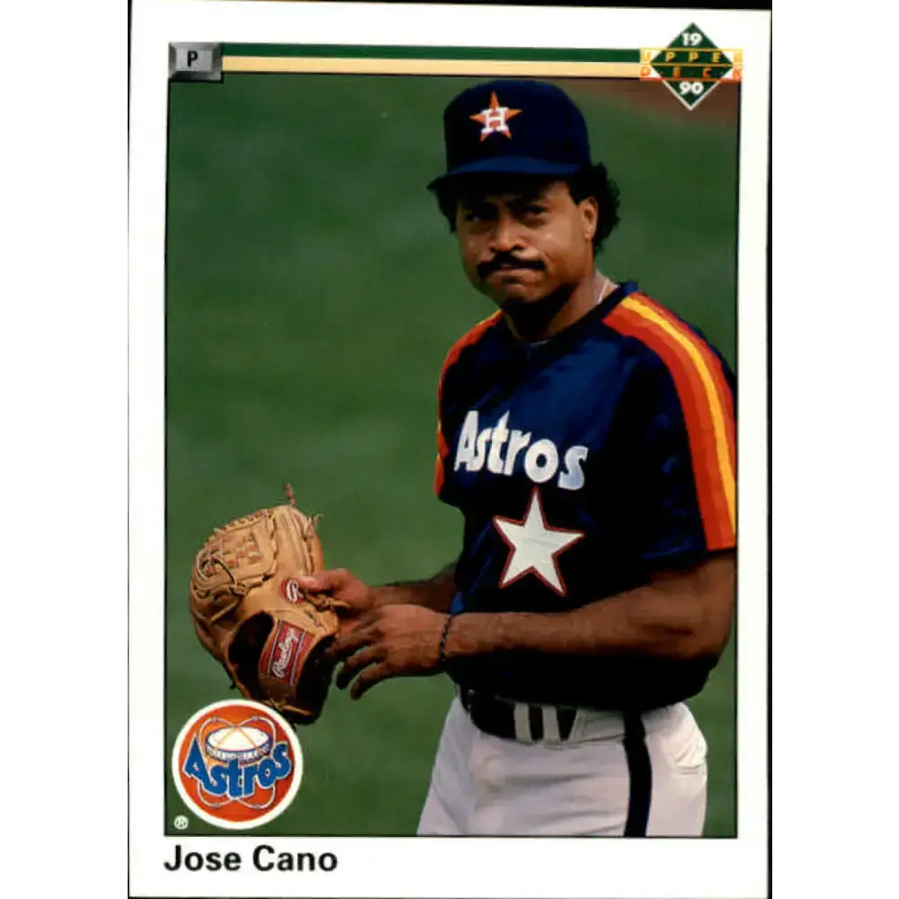 1990 Upper Deck #43 Jose Cano NM-MT RC Rookie Houston Astros Baseball Card - Baseball Card Single
