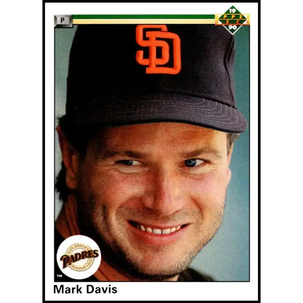1990 Upper Deck #431 Mark Davis NM-MT San Diego Padres Baseball Card - Baseball Card Single