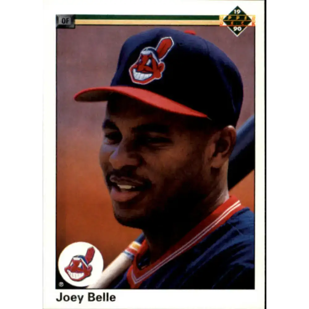 1990 Upper Deck #446 Albert Belle NM-MT Cleveland Indians Baseball Card - Baseball Card Single