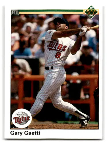 1990 Upper Deck #454 Gary Gaetti NM-MT Twins ID:71975 - Baseball Card Single