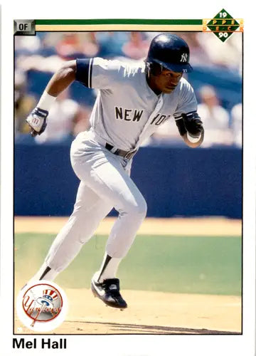 1990 Upper Deck #458 Mel Hall NM Near Mint Yankees ID:46131 - Baseball Card Single