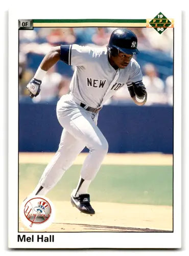 1990 Upper Deck #458 Mel Hall NM Near Mint Yankees ID:67310 - Baseball Card Single