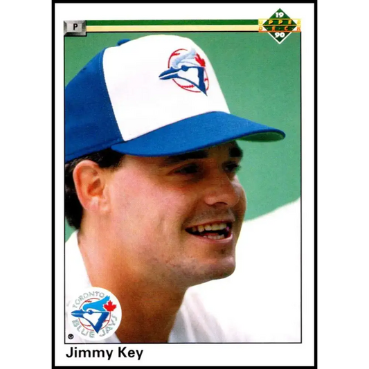 1990 Upper Deck #462 Jimmy Key NM-MT Toronto Blue Jays Baseball Card - Baseball Card Single