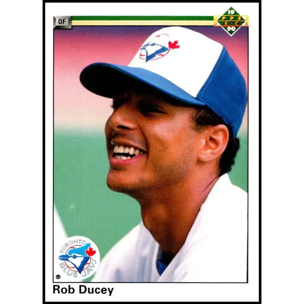 1990 Upper Deck #464 Rob Ducey NM-MT Toronto Blue Jays Baseball Card - Baseball Card Single