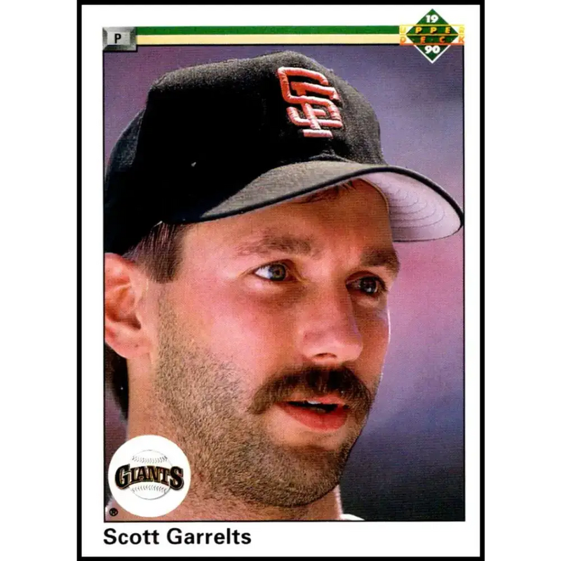 1990 Upper Deck #478b Scott Garrelts COR NM-MT San Francisco Giants Baseball Card - Baseball Card Single