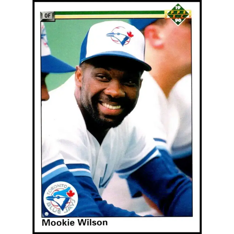 1990 Upper Deck #481 Mookie Wilson NM-MT Toronto Blue Jays Baseball Card - Baseball Card Single