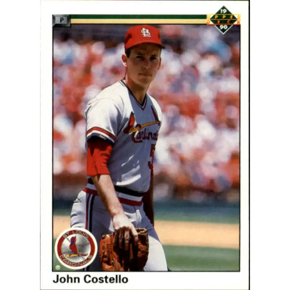 1990 Upper Deck #486 John Costello NM-MT St. Louis Cardinals Baseball Card - Baseball Card Single
