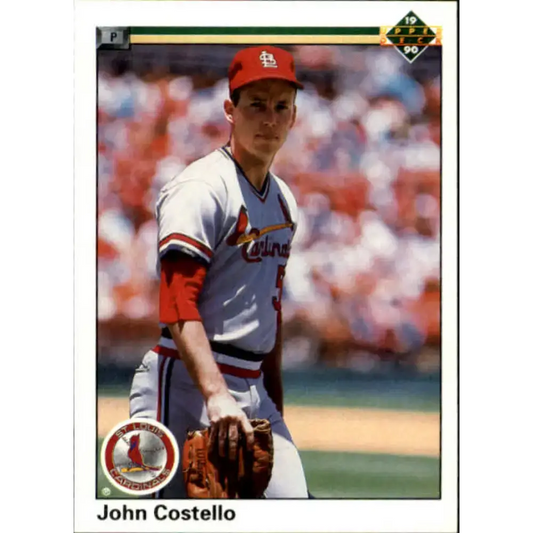 1990 Upper Deck #486 John Costello NM-MT St. Louis Cardinals Baseball Card - Baseball Card Single